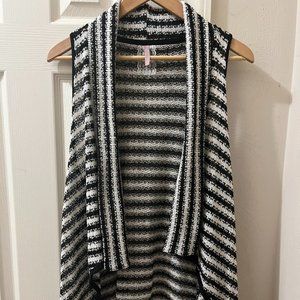 Anthropologie Mauve Brand Sleeveless Cardigan